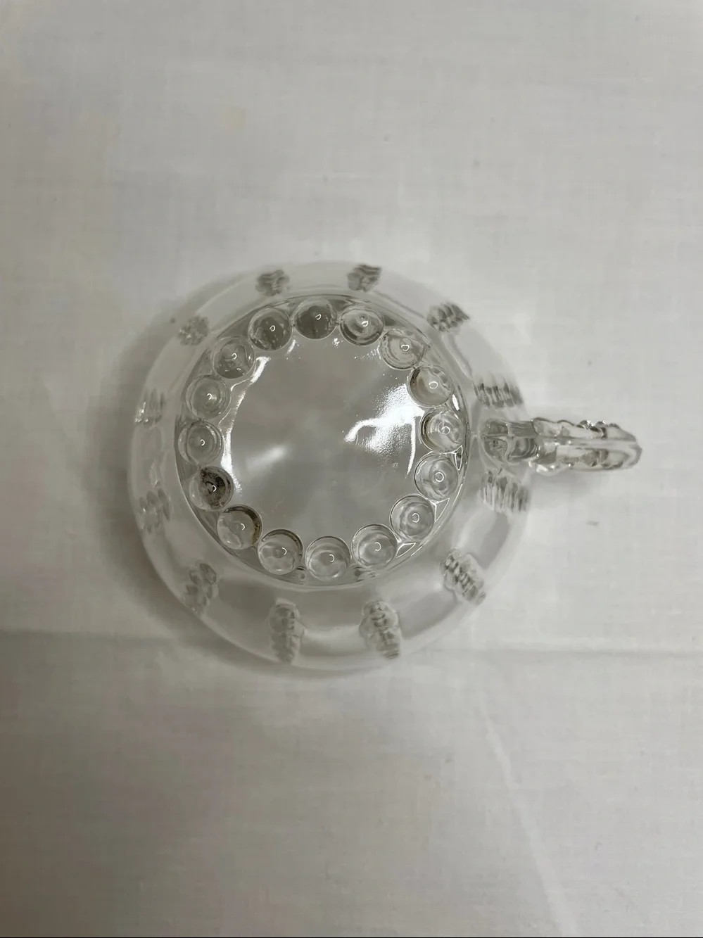 VINTAGE FEDERAL GLASS Columbia Pattern Cup